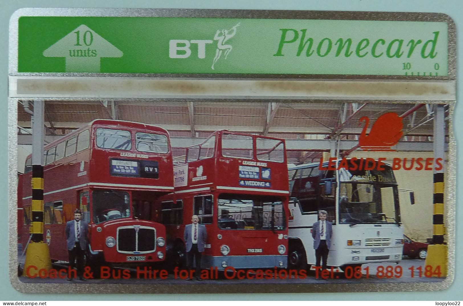 UK - Great Britain - BT & Landis & Gyr - BTP158 - Leaside Buses - 302E - 4600ex - Mint - BT Private