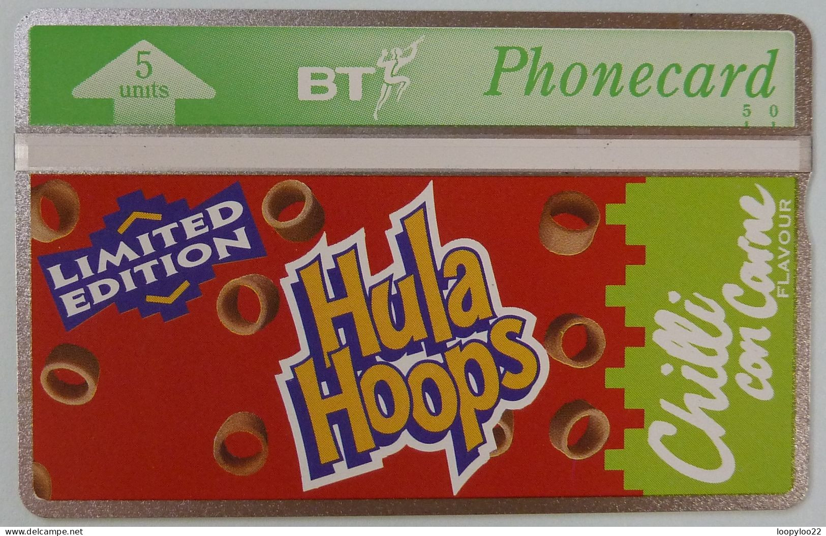 UK - Great Britain - BT & Landis & Gyr - BTP159 - Hula Hoops - 322K - 10664ex - Mint - BT Private