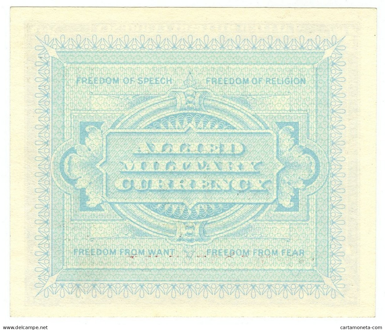 10 LIRE OCCUPAZIONE AMERICANA IN ITALIA BILINGUE FLC A-B 1943 A QFDS - 2. WK - Alliierte Besatzung