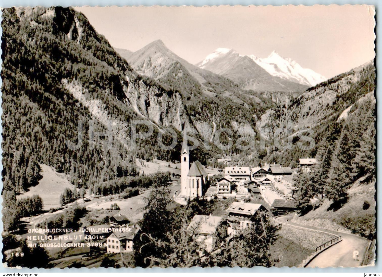 Heiligenblut 1301 M - Grossglockner - Hochalpenstrasse - 169 - 1961 - Austria - Used - Heiligenblut