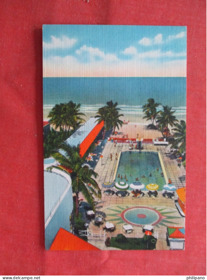 The Ritz Plaza  Hotel.   Miami Beach   Florida >   Ref 6298 - Miami Beach
