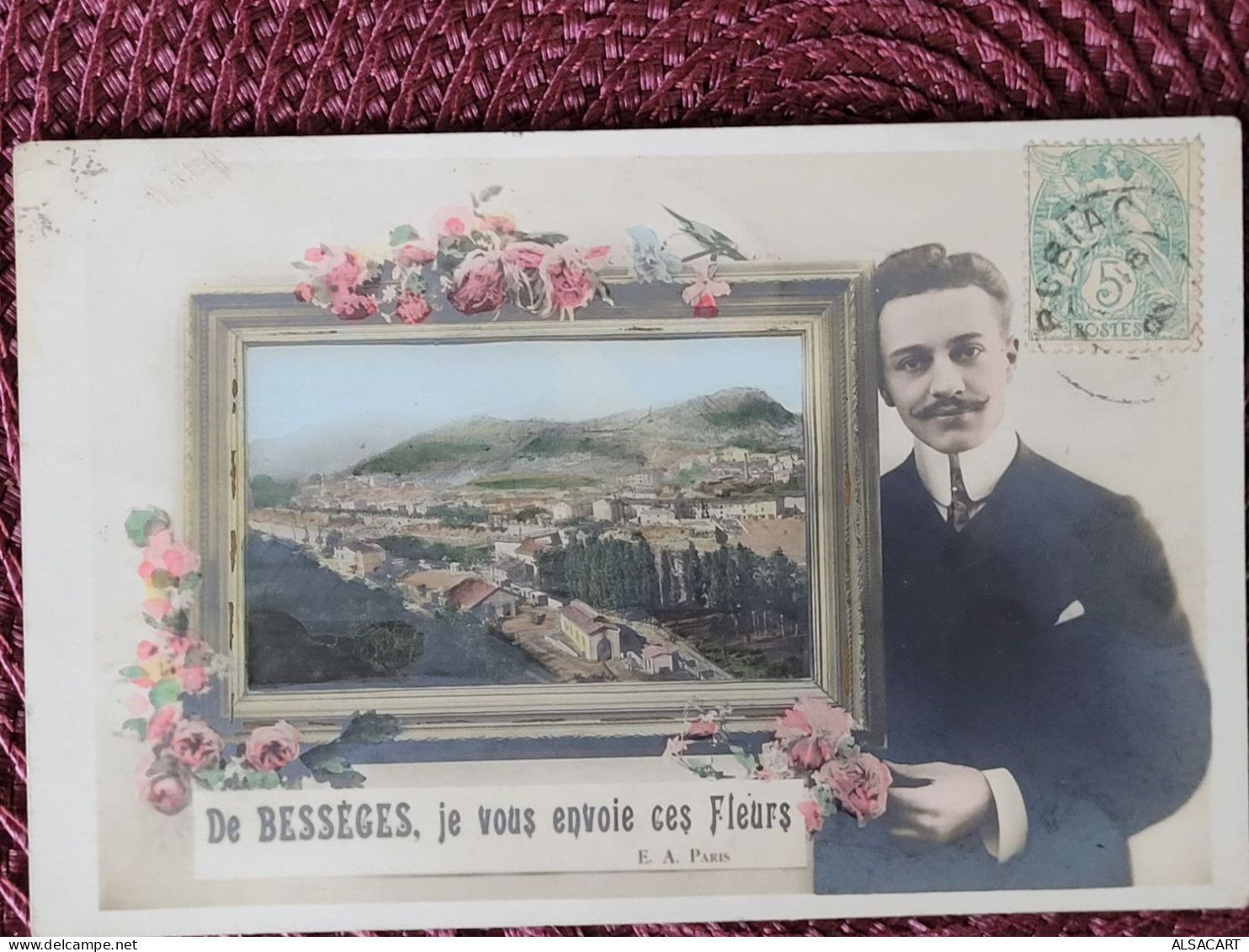 De Bessèges Je Vous Envoie Ces Fleurs - Bessèges