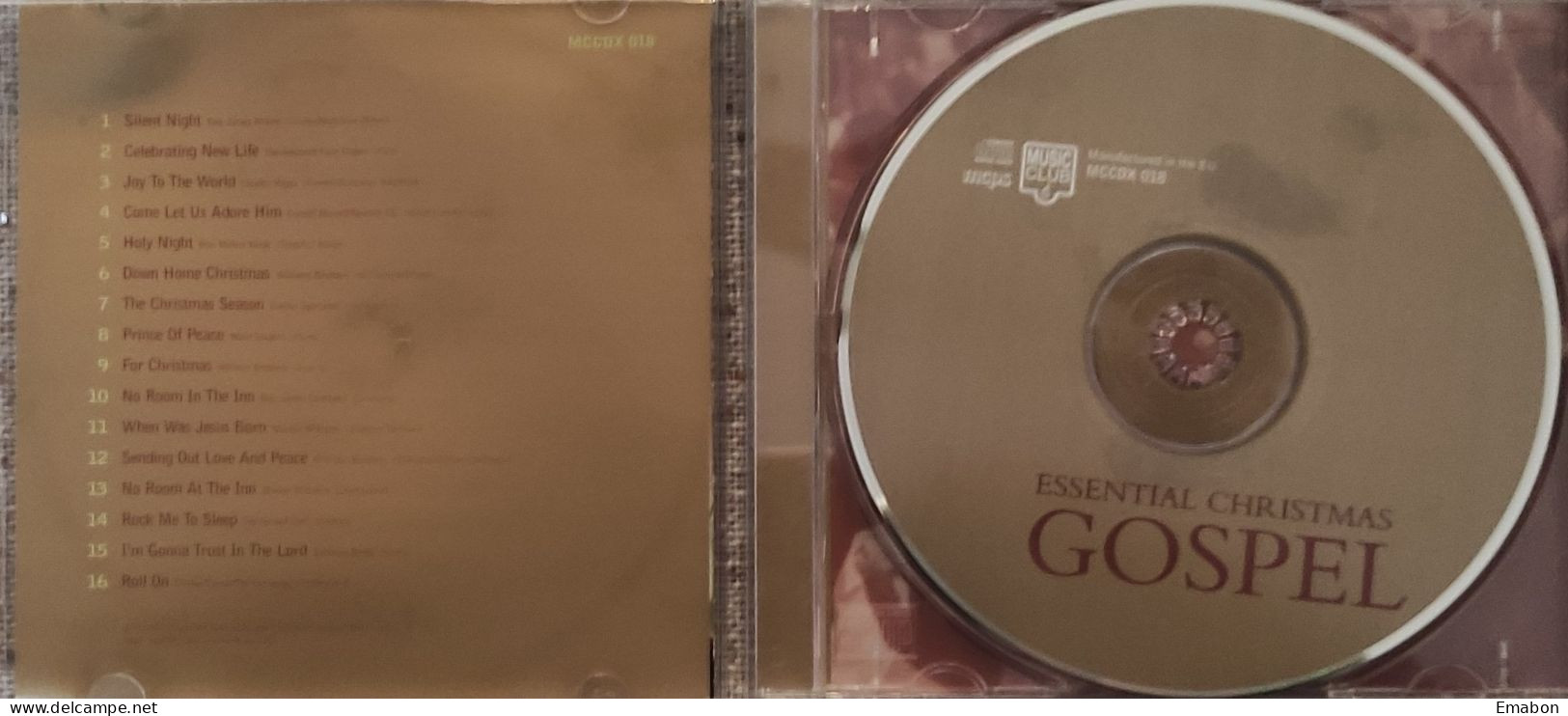 BORGATTA - GOSPEL - CD " ESSENTIAL CHRISTMAS GOSPEL - MUSIC COLLECTION  1997 - USATO In Buono Stato - Canciones Religiosas Y  Gospels