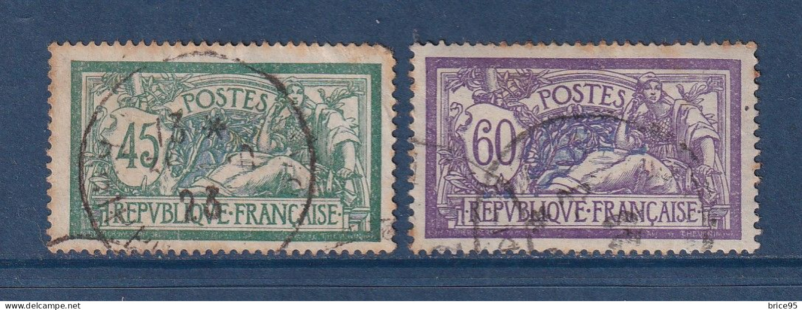 France - YT N° 143 Et 144 - Oblitéré - 1907 - Gebraucht