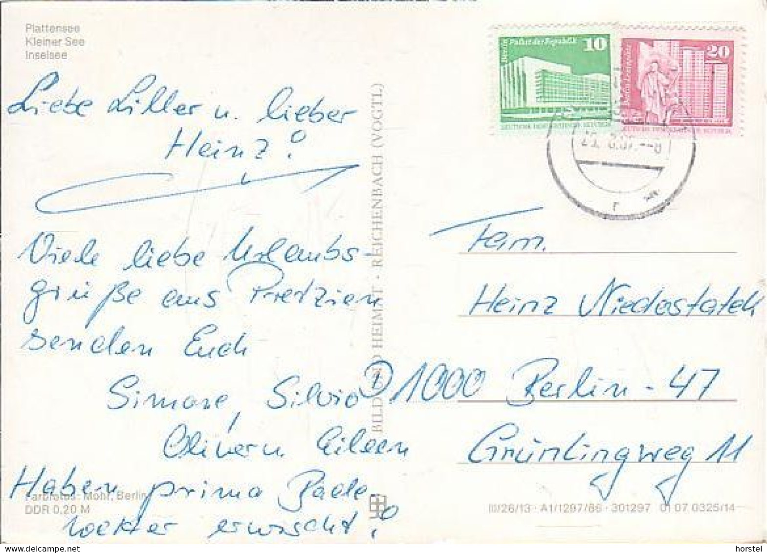 D-39245 Dannigkow - Plattensee - Kleiner See - Inselsee - Schwimmbad - 2x Nice Stamps - Gommern