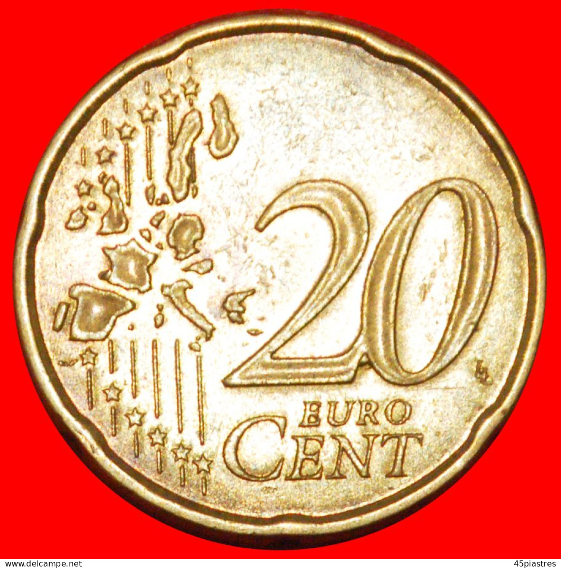 * ERROR NORDIC GOLD (1999-2006): FRANCE  20 EURO CENTS 1999 BOTH TYPES!  · LOW START ·  NO RESERVE! - Errores Y Curiosidades