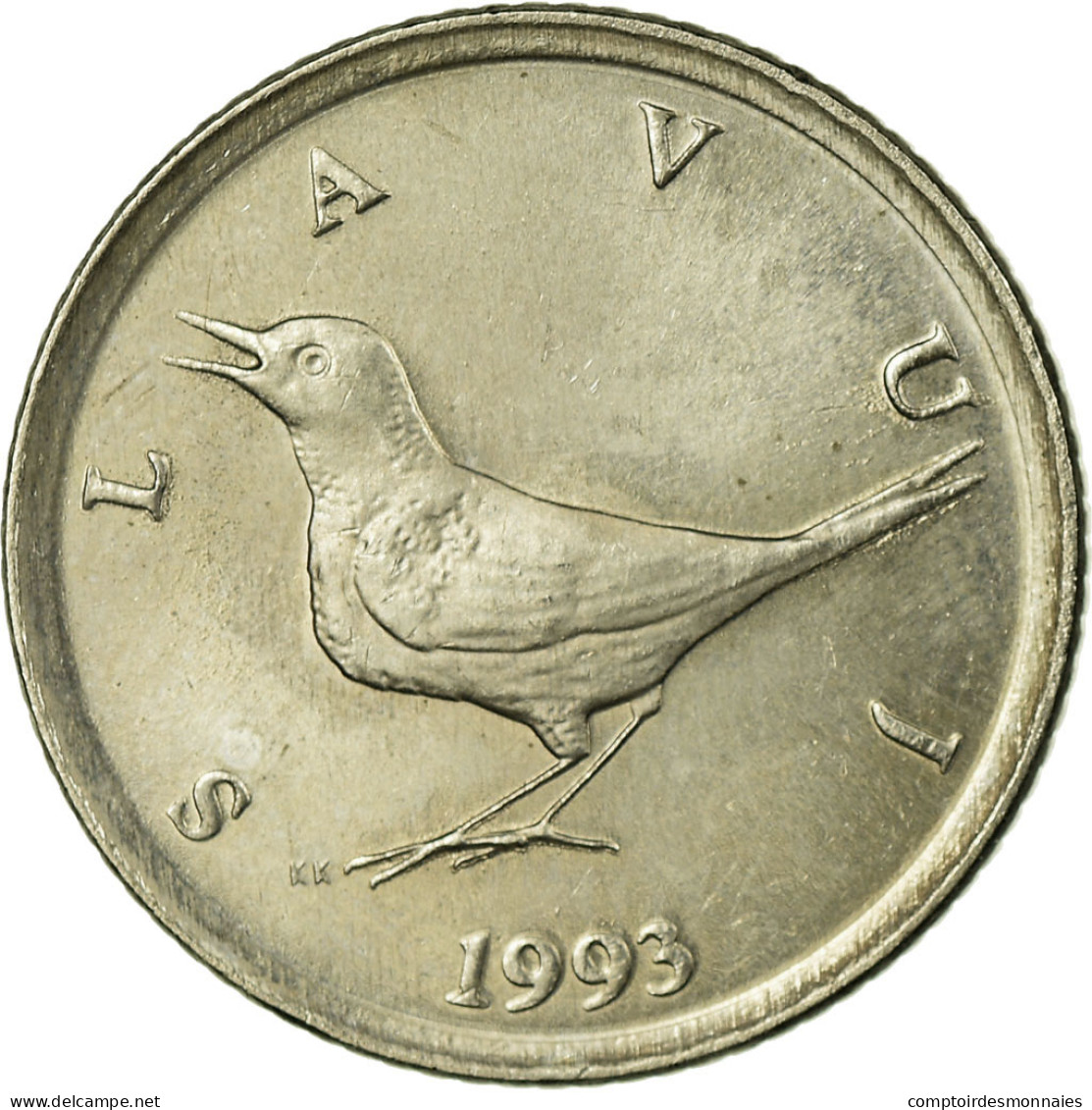 Monnaie, Croatie, Kuna, 1993, SUP, Copper-Nickel-Zinc, KM:9.1 - Croatie