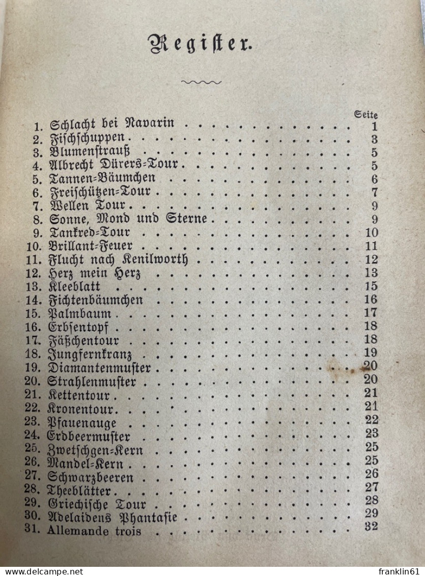 Die Wohlerfahrene, Elegante Strickerin. 1.und 2.Bändchen. - Bricolaje