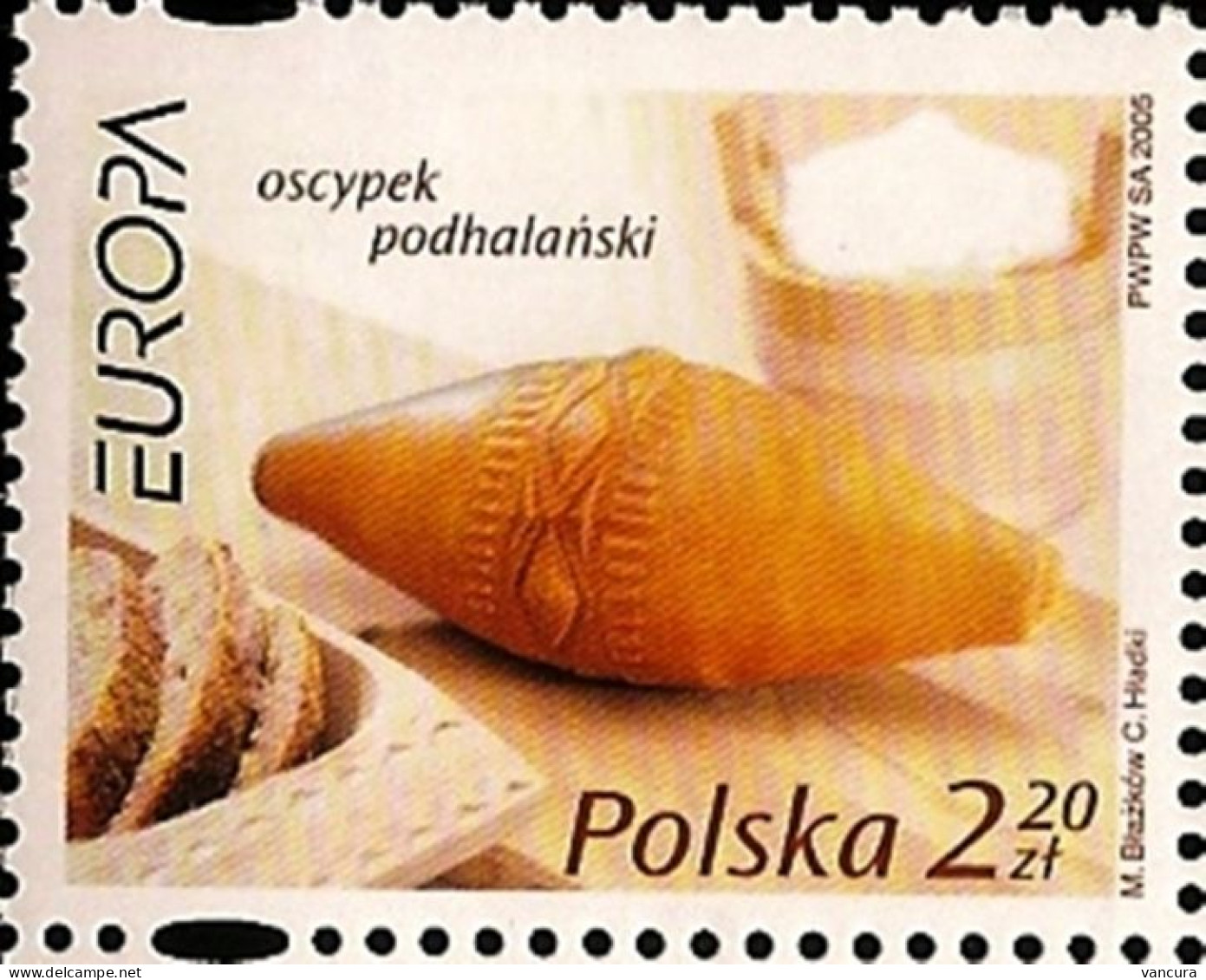 ** 4033 Poland EUROPA 2005 Cheese - 2005