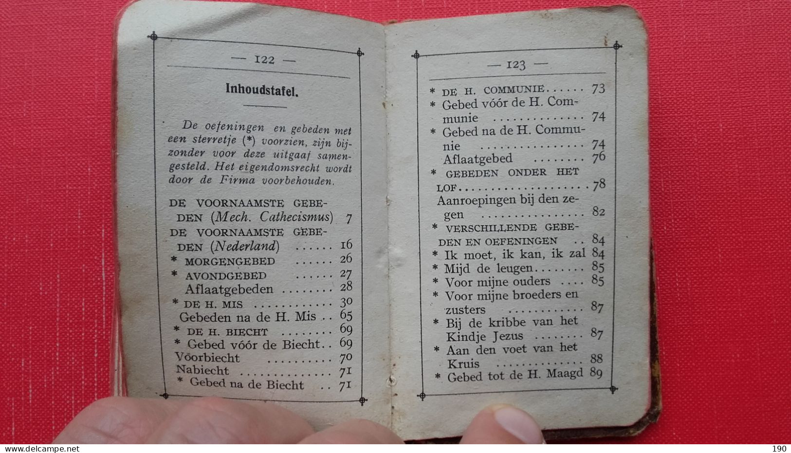 Jezus"Lieveling.Gegedenboek tot opbeuring van Jeugdige Zielen.Drukkerij H.Proost&Co.Turnhout(Belgie)