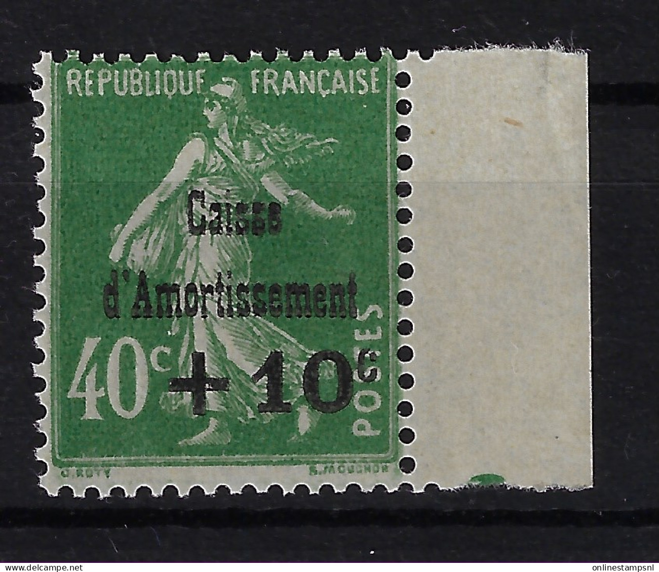 France Yv 253 1929 Neuf **/MNH/Postfrisch - 1927-31 Caisse D'Amortissement