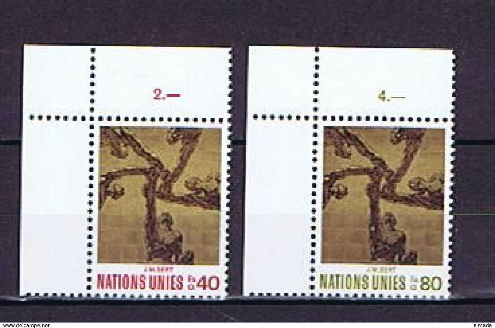 UN Geneva / Genf 1972:  Michel 28-29** Mnh, Postfrisch - Unused Stamps