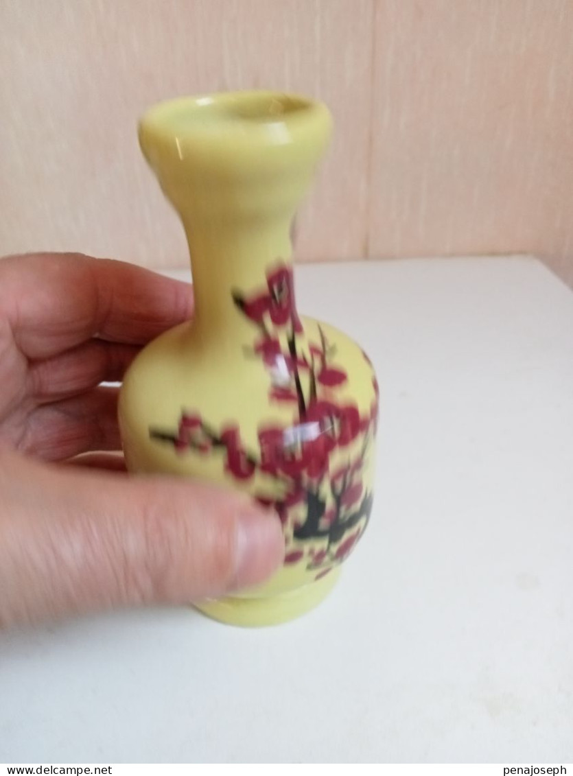 Vase Ancien Petit Hauteur 13 Cm - Jarrones