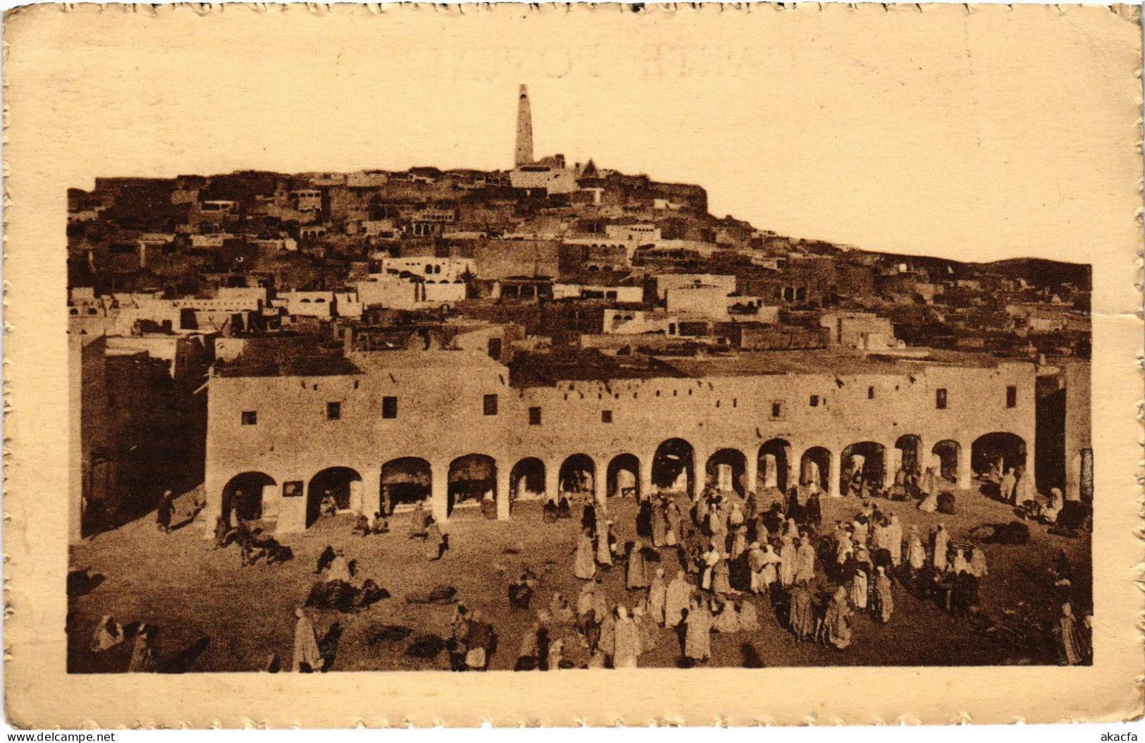 CPA AK GHARDAIA Place Du Marche ALGERIA (1380527) - Ghardaia