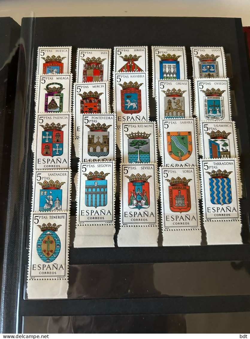 WS101 SPAIN 1961-1965 INTERESTING SMALL COLLECTION MINT NOT HINGED STAMPS MNH** - Collezioni