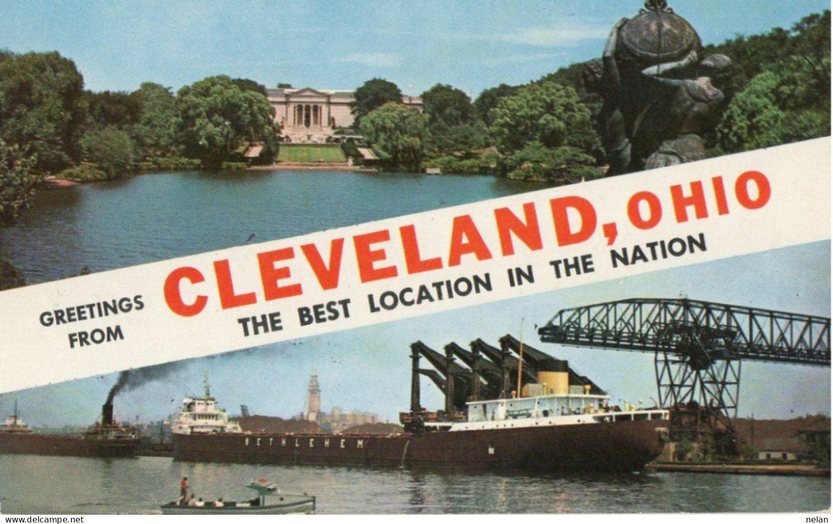 GREETINGS FROM CLEVELAND - OHIO - Cleveland