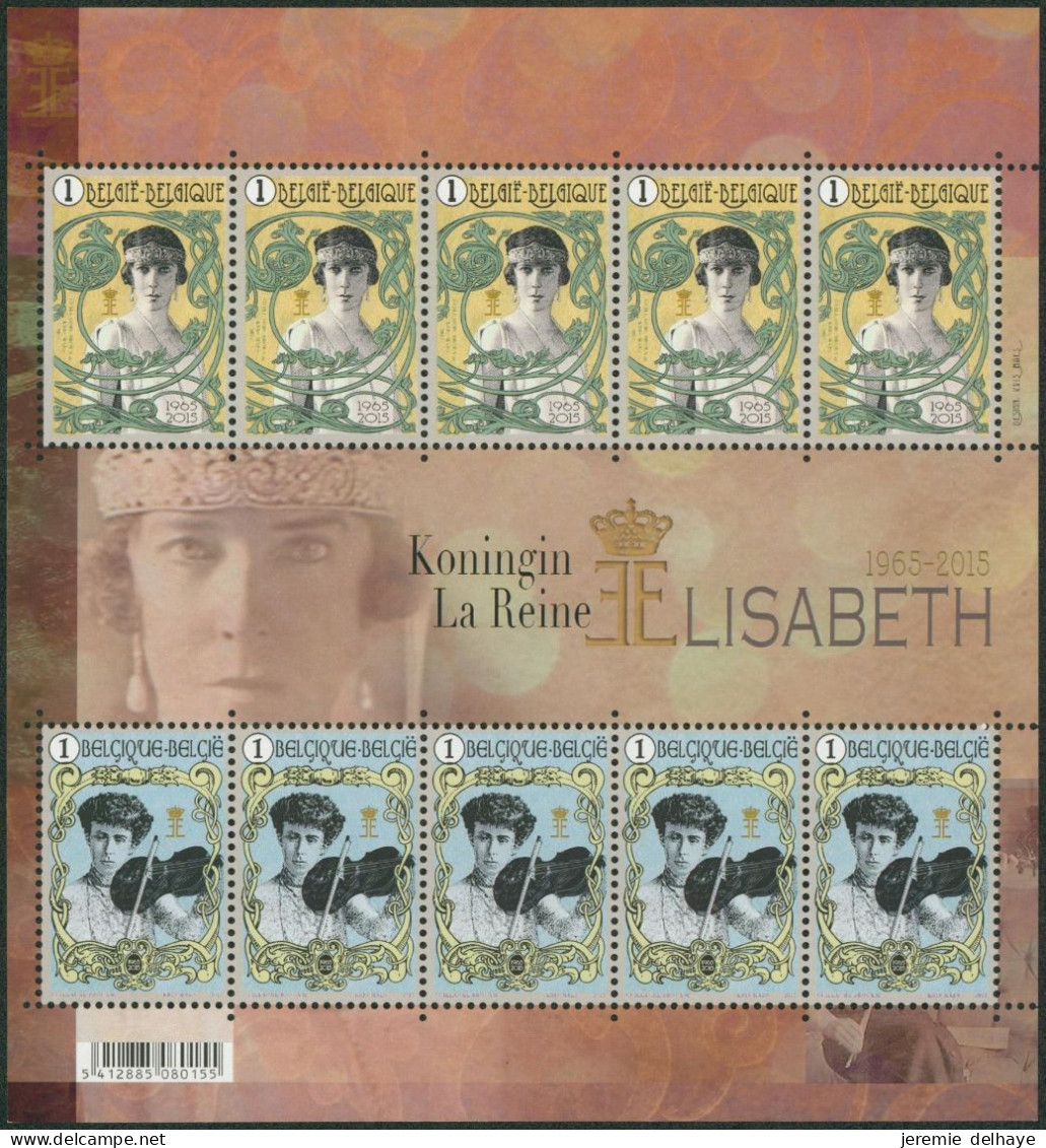 Feuillet - F4520/21** (MNH) Reine Elisabeth 50ans Après Son Décès - 2011-2020