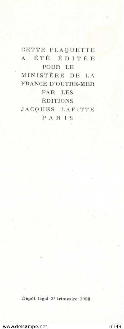 France, La France d'Outre-Mer et la Philatélie, 1950 32pages, 13.5*24cm VOIR SCANNES 65 GR
