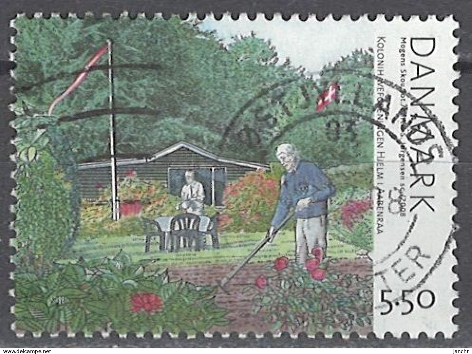 Denmark 2008. Mi.Nr. 1503, Used O - Gebraucht