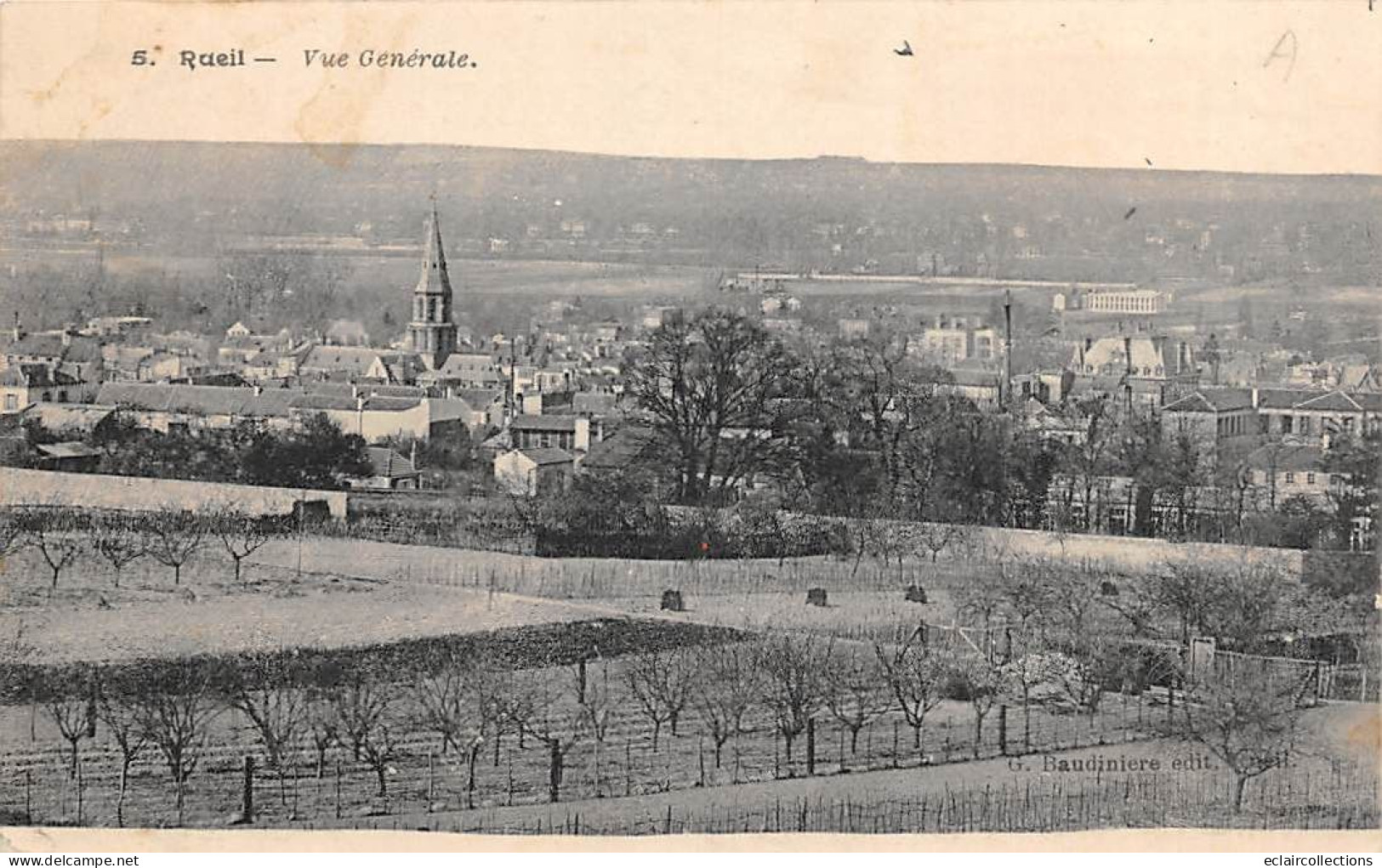 Rueil Malmaison      92        Vue Générale.    N° 5   (voir Scan) - Rueil Malmaison