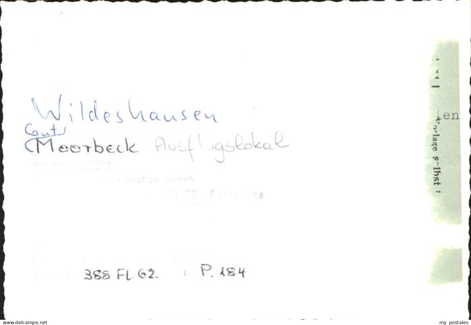 41394598 Wildeshausen Fliegeraufnahme Gut Moorbeck Ausflugslokal Aldrup - Wildeshausen