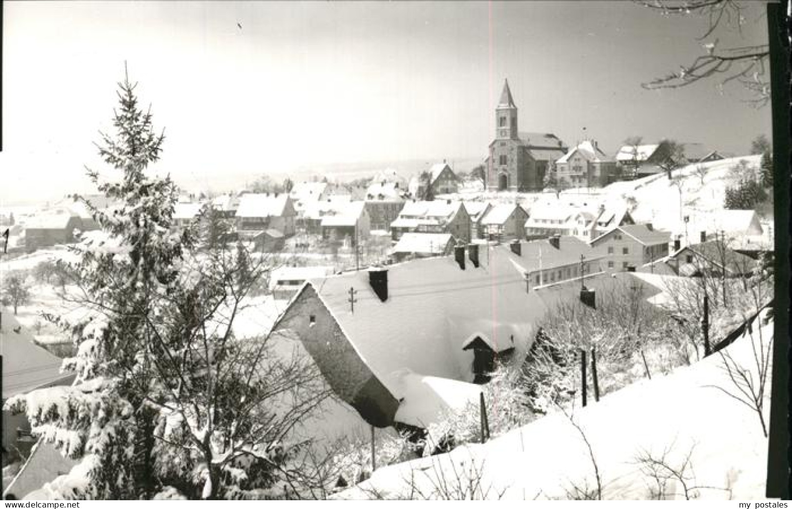 41394196 Bonndorf Schwarzwald Panorama Kirche Bonndorf Schwarzwald - Bonndorf