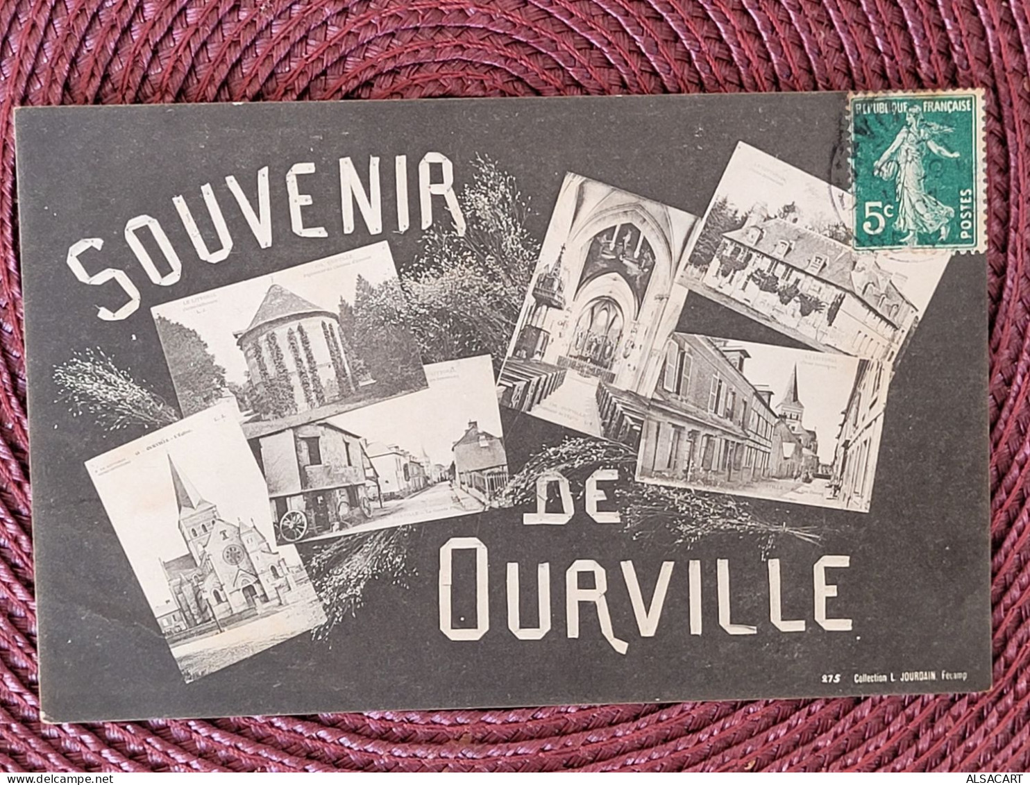 Souvenir De Ourville - Ourville En Caux
