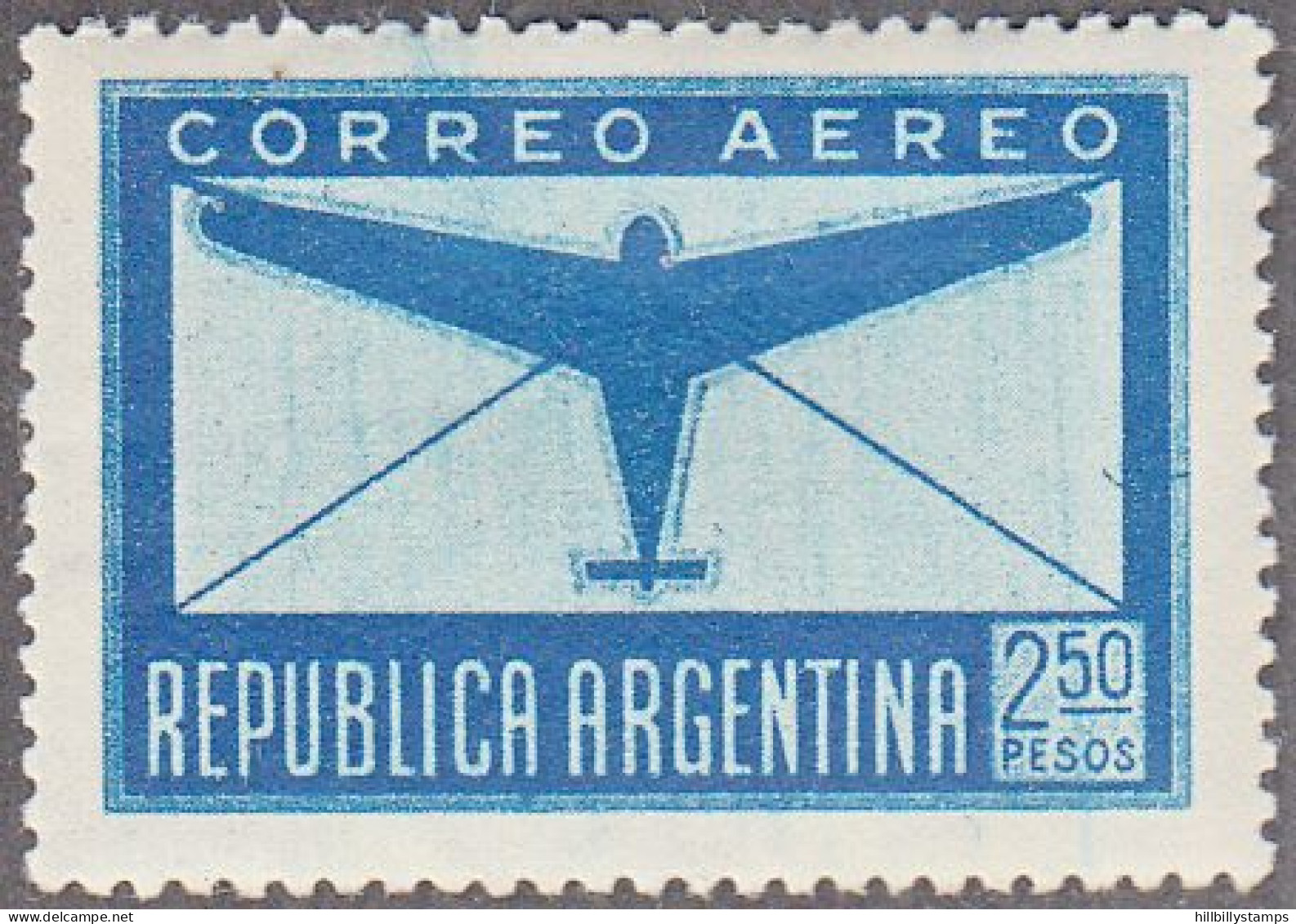 ARGENTINA  SCOTT NO C42   MINT HINGED  YEAR  1940 - Luchtpost