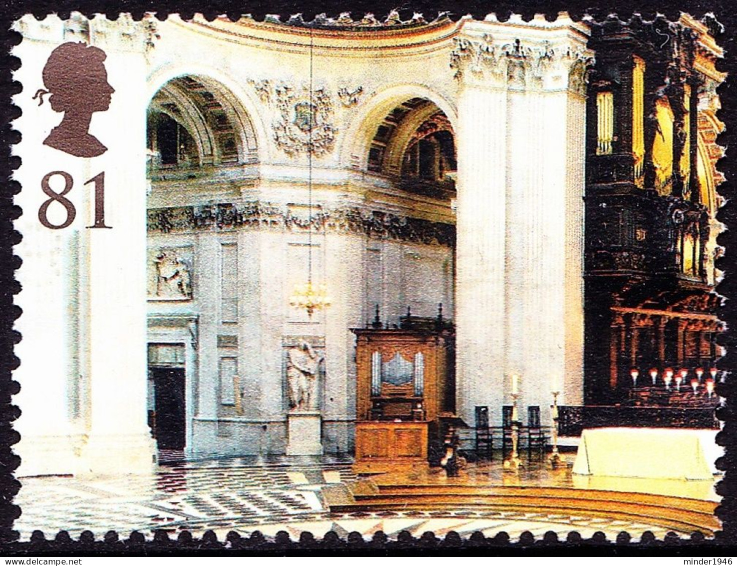 GREAT BRITAIN 2008 QEII 81p, Multicolouered, Commemorative Stamp From ST Pauls Cathedrals Mini Sht SG2846 FU - Oblitérés