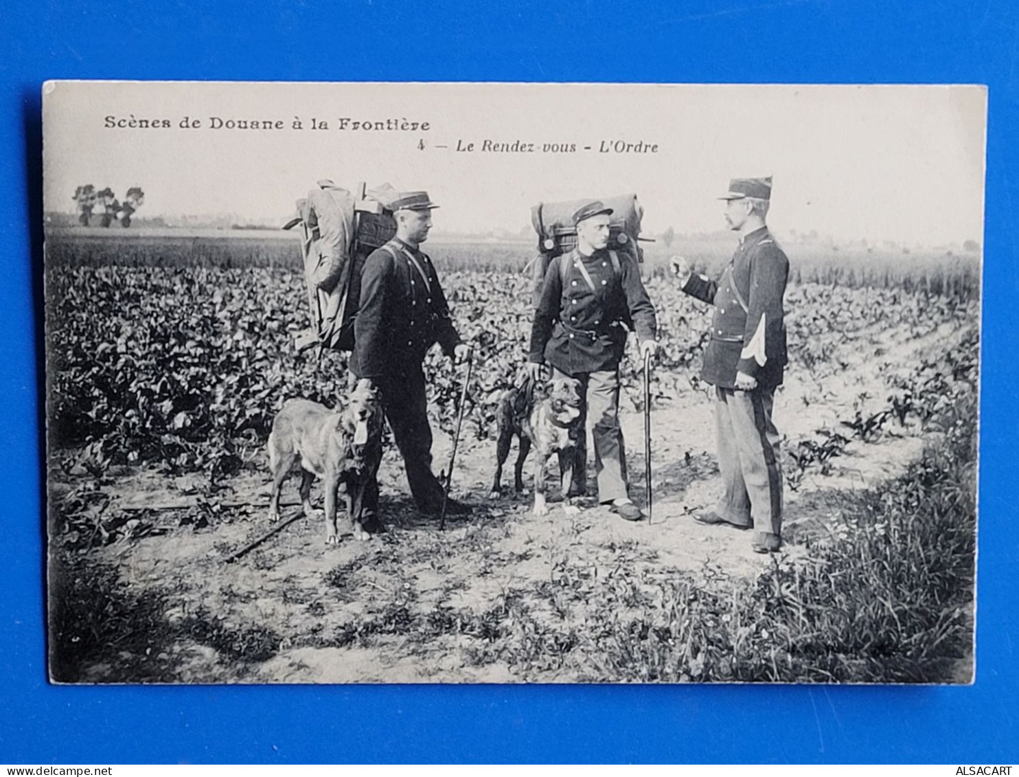 Scènes De Douane, à La Frontiere , Grenze ,le Rendez Vous , L'ordre - Douane