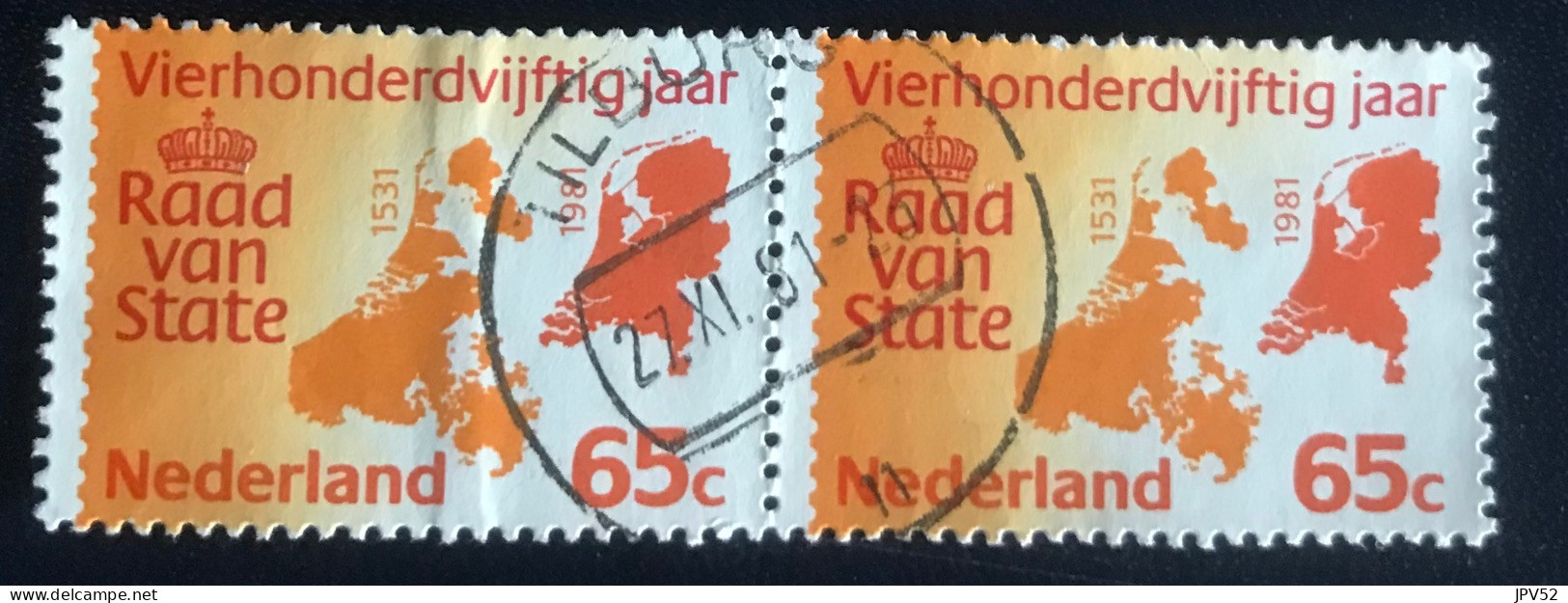 Nederland - C3/49 - 1981 - (°)used - Michel 1188 - 450j Raad Van State - Gebraucht