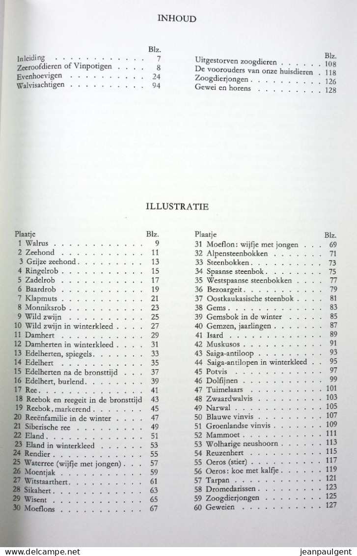 Dieter Burckhardt - Zoogdieren Uit Europa, Delen 1 En 2 - Geografia