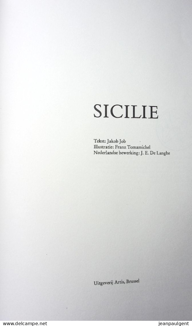 Jakob Job - Sicilië - Geografia