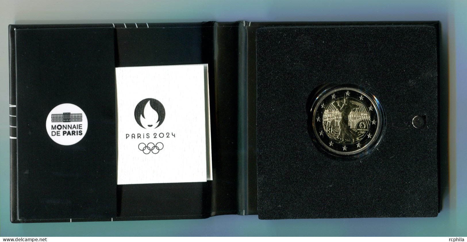 RC 26866 FRANCE 2023 - 2€ COMMEMORATIVE JEUX OLYMPIQUES PARIS 2024 COFFRET BU - France