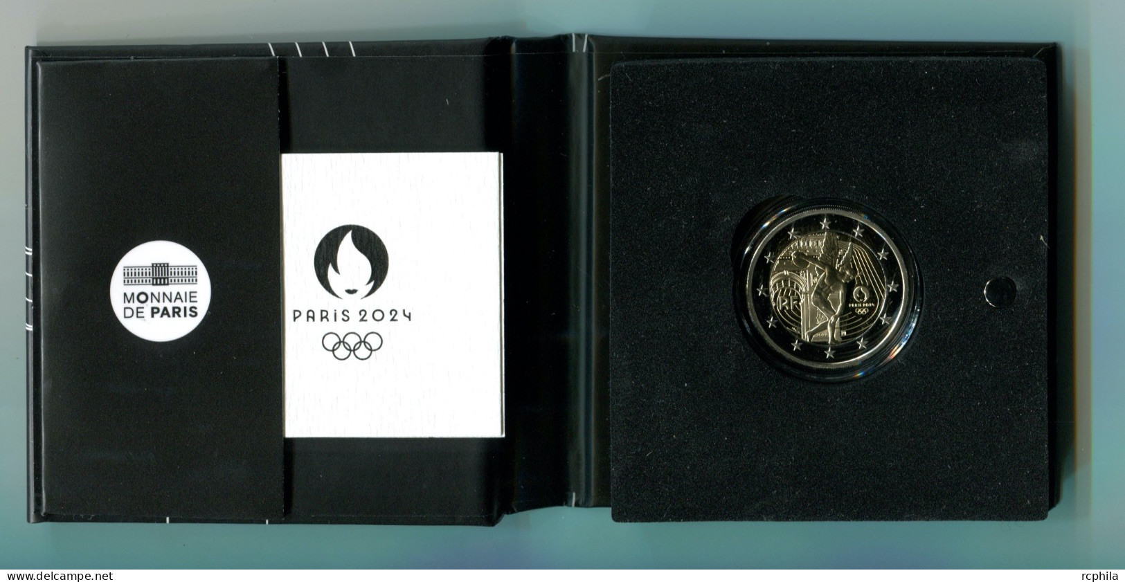 RC 26867 FRANCE 2022 - 2€ COMMEMORATIVE JEUX OLYMPIQUES PARIS 2024 COFFRET BU - France