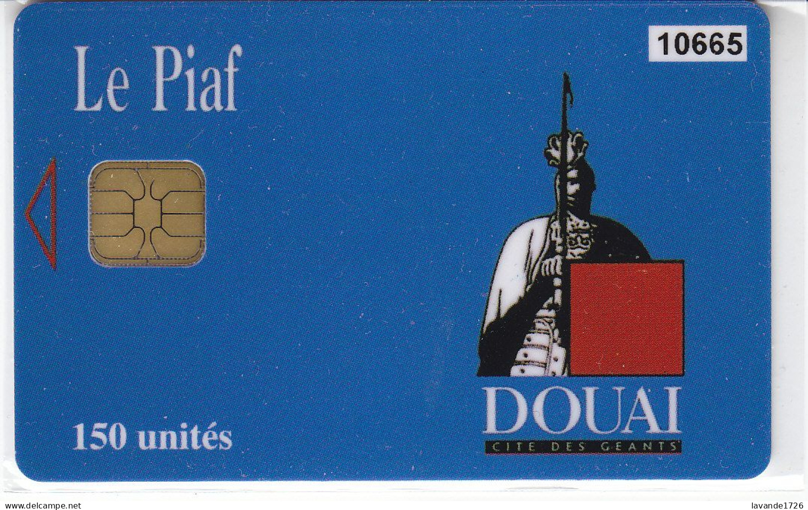 PIAF De  DOUAI  150 Unites Date 10.2004    1000 Ex - Parkkarten