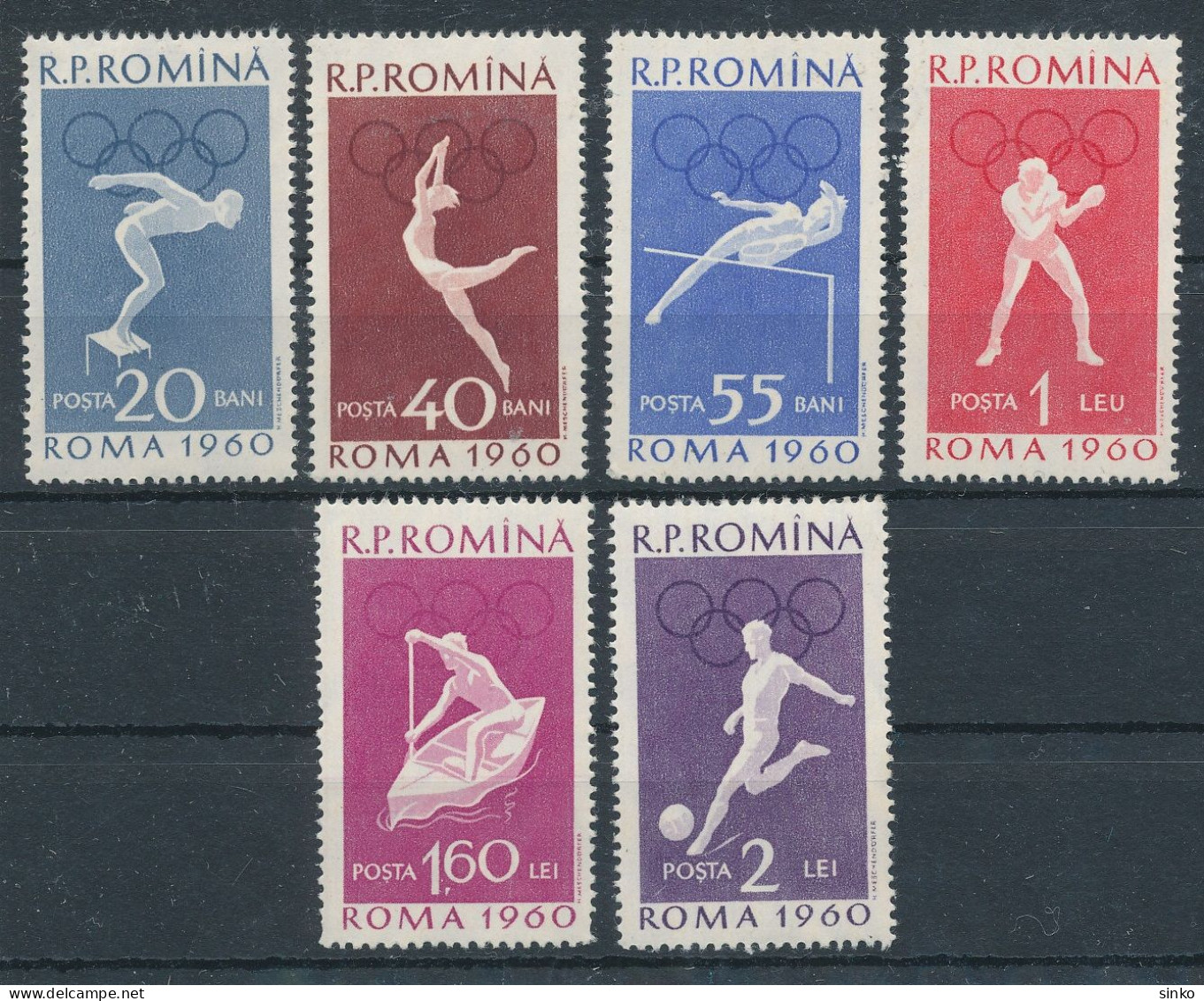 1960. Romania - Olympic Games - Zomer 1960: Rome