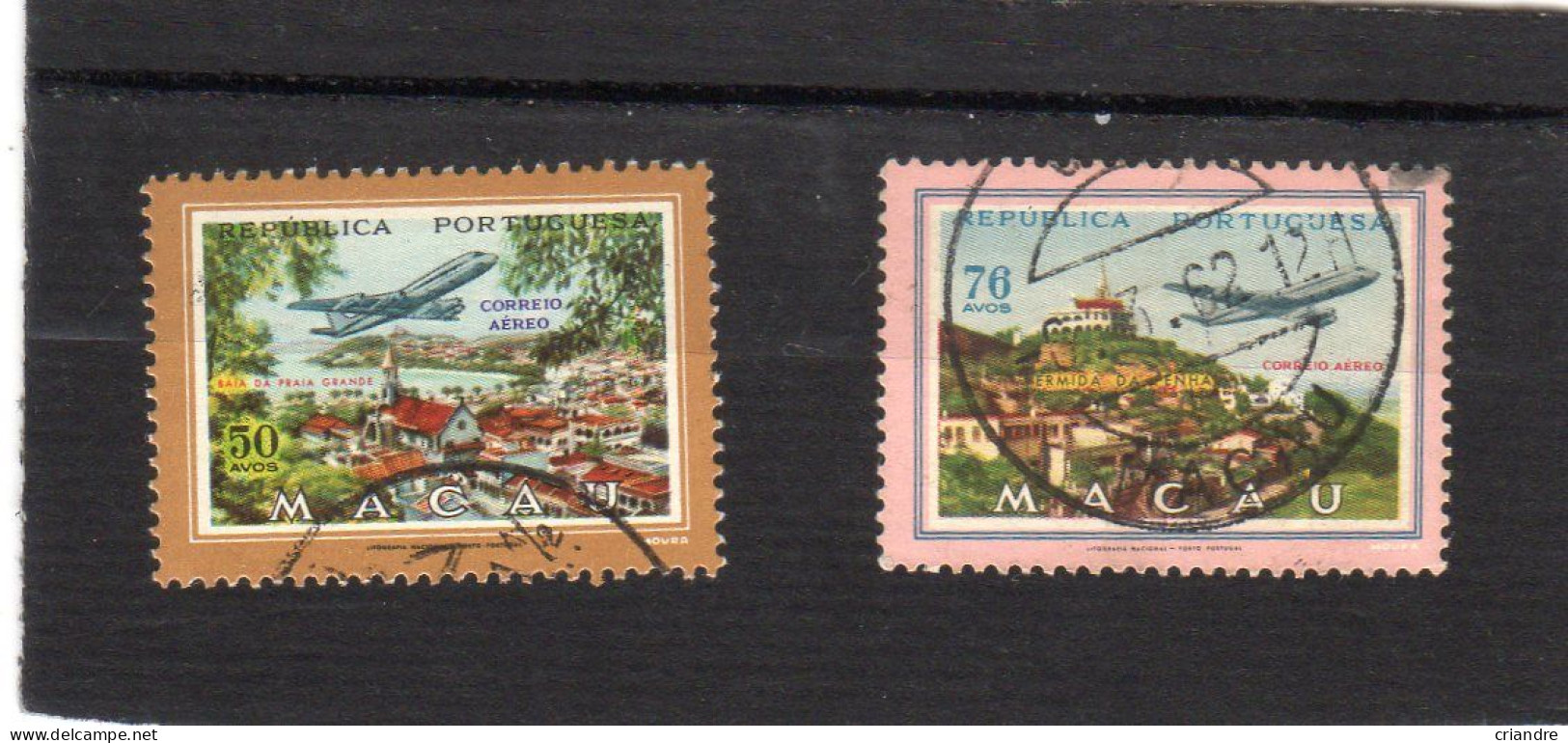 MACAO:  Année 1960  Lot De 2 Valeurs N°18/19 Oblitérés - Used Stamps