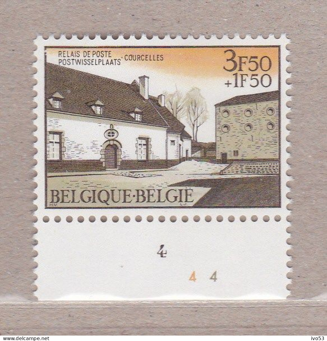 1970 Nr 1533** Plaatnummer:4.Musea:Courcelles. - 1961-1970