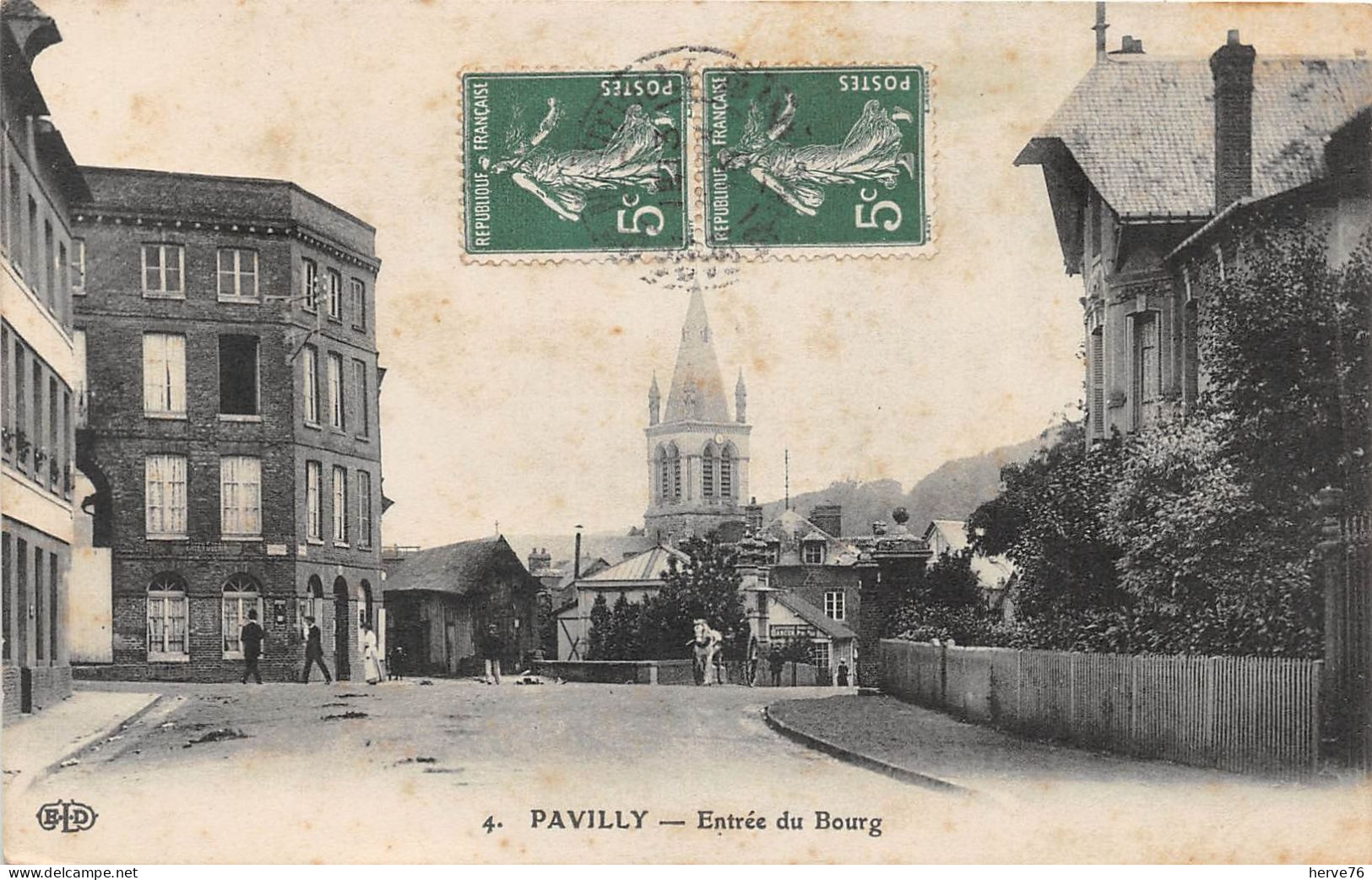 PAVILLY - Entrée Du Bourg - Pavilly