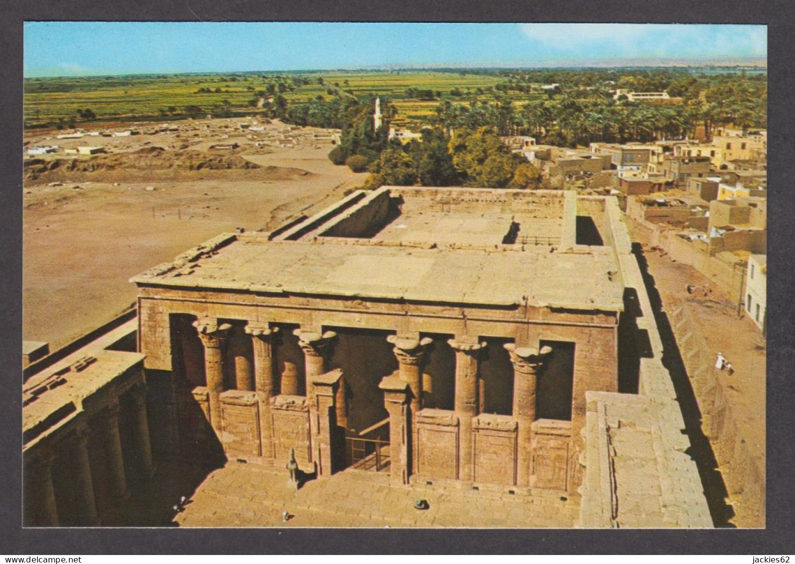 114449/ EDFU, The Temple Seen From The Pylon - Idfu