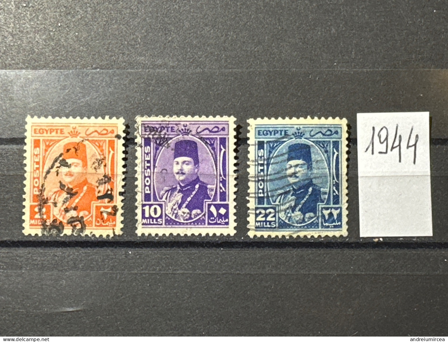 Égypte Lot 1944 - Other & Unclassified