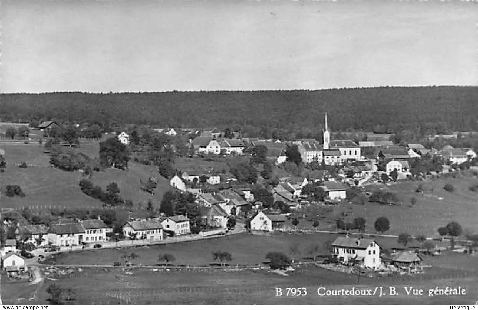 Courtedoux Vue Générale Porrentruy - Porrentruy