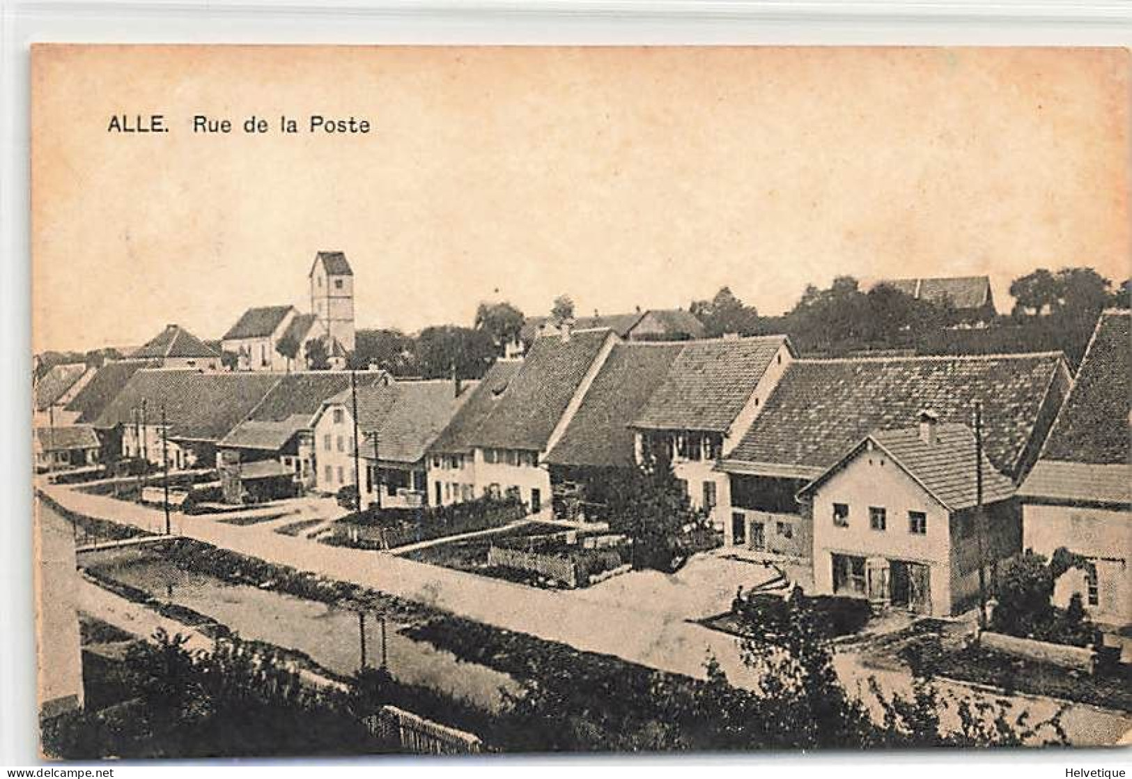 Alle Rue De La Poste 1925 District De Porrentruy - Porrentruy