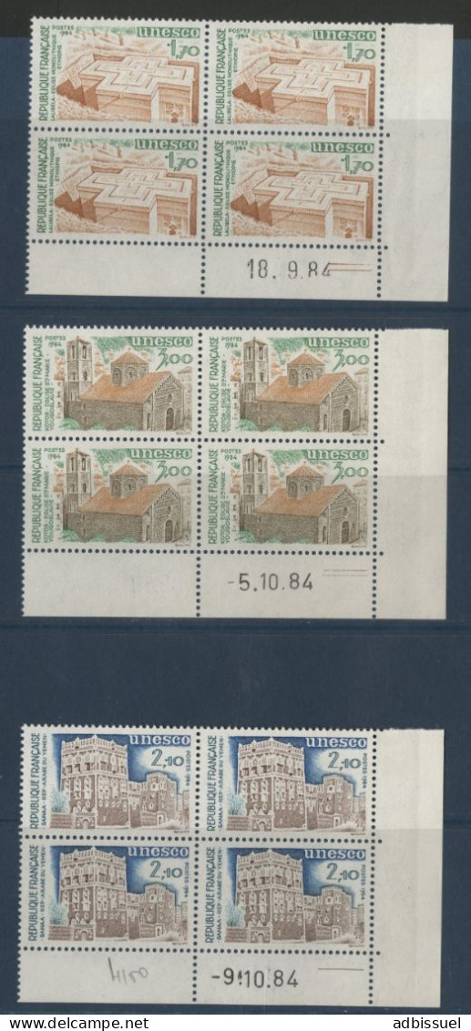 SERVICE N° 79 à 81 Neufs ** (MNH) Avec Coins Datés Cote 19 € TB Voir Suite - Service