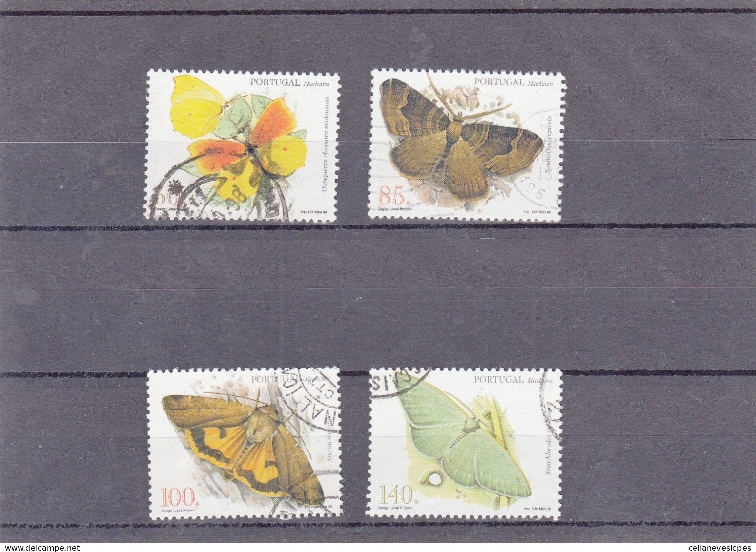 Portugal, Industria Vidreira, 1998, Mundifil Nº 2551 A 2554 Used - Gebraucht