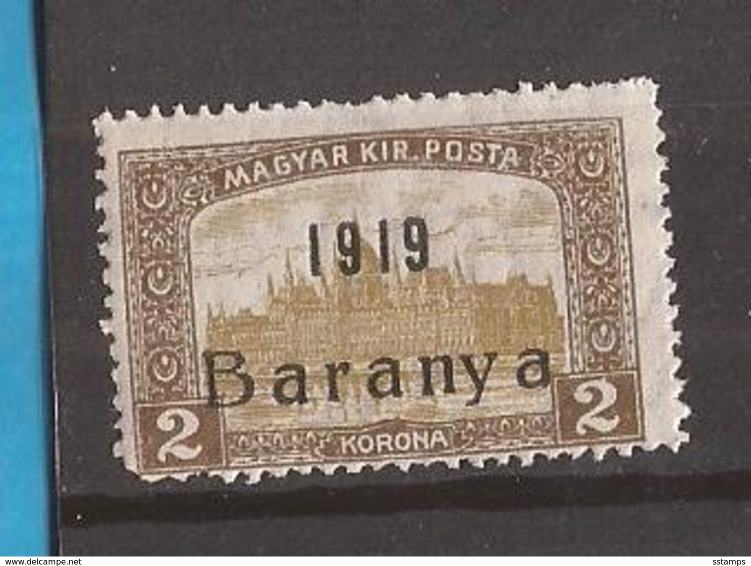 1919  18-34   BARANYA  UNGARN SERBIA JUGOSLAVIJA OVERPRINT  INTERESSANT  - NEVER HINGED - Baranya
