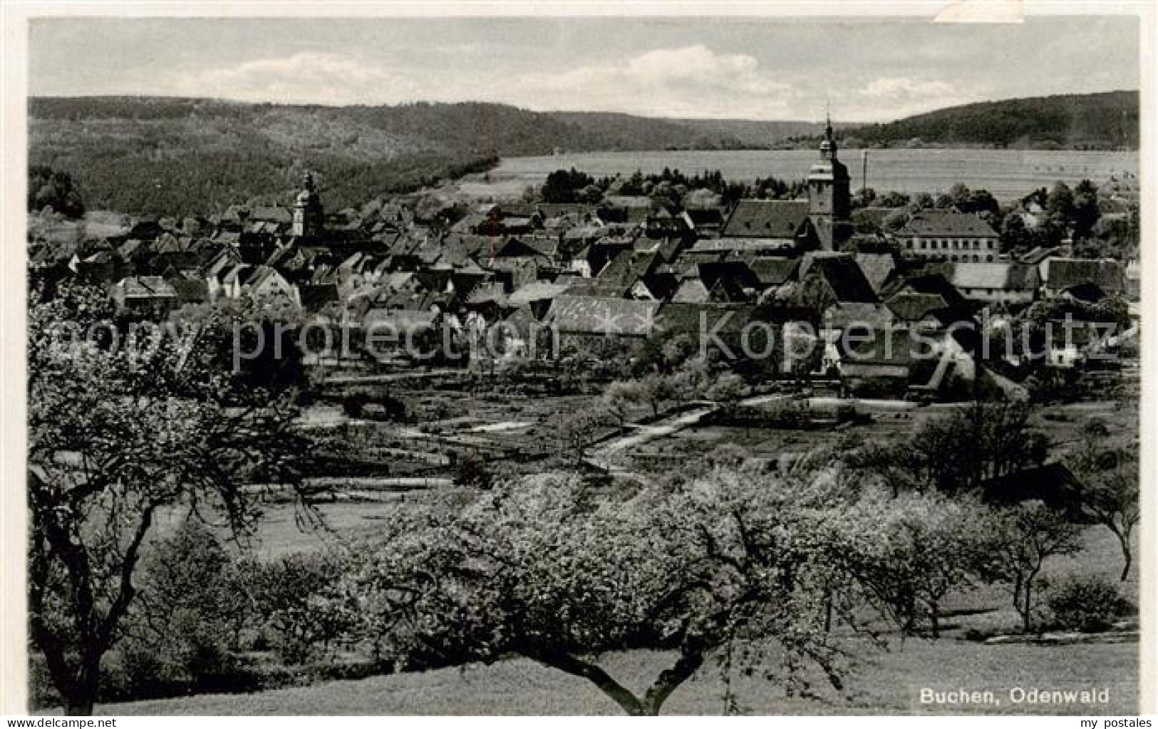 73803526 Buchen Odenwald Panorama Buchen Odenwald - Buchen