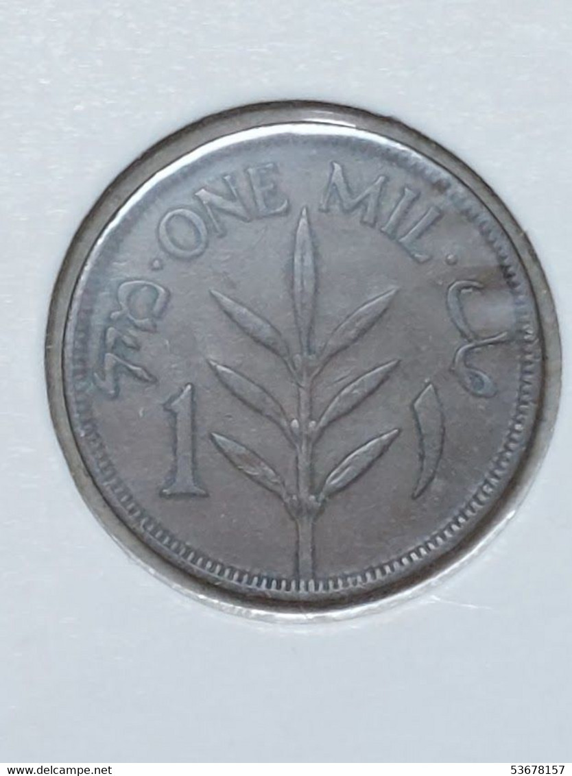 Palestine - 1 Mil, 1927, KM# 1 - Autres – Asie