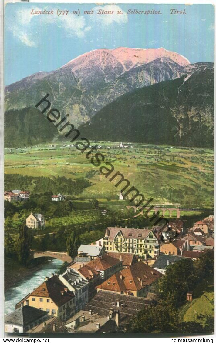 Landeck - Stans - Silberspitze - Verlag Purger & Co München - Landeck